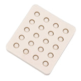 Queen Bee Rearing Mold Silicone 20 Cups Beeswax Mold Beekeeping Bee Cell Cup for Garden