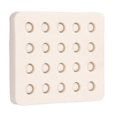 Queen Bee Rearing Mold Silicone 20 Cups Beeswax Mold Beekeeping Bee Cell Cup for Garden