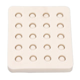 Queen Bee Rearing Mold Silicone 20 Cups Beeswax Mold Beekeeping Bee Cell Cup for Garden