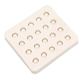 Queen Bee Rearing Mold Silicone 20 Cups Beeswax Mold Beekeeping Bee Cell Cup for Garden