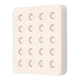 Queen Bee Rearing Mold Silicone 20 Cups Beeswax Mold Beekeeping Bee Cell Cup for Garden