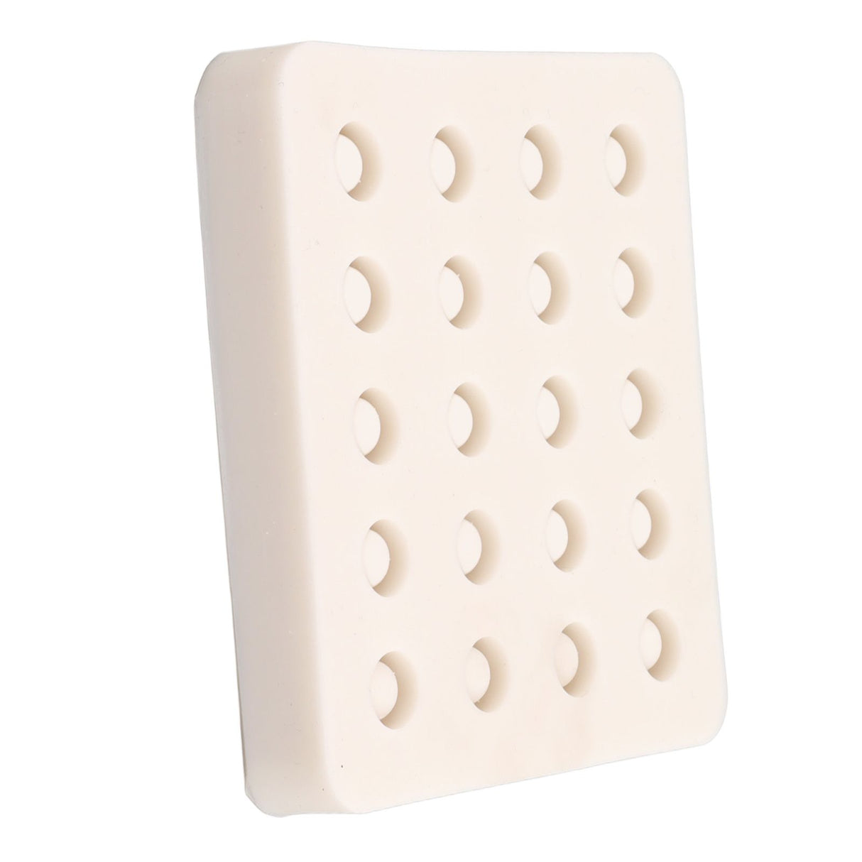 Queen Bee Rearing Mold Silicone 20 Cups Beeswax Mold Beekeeping Bee Cell Cup for Garden