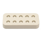 Wax Queen Grafting Cups Silicone Mold Beekeeping Beeswax Queen Cell Cups Making Mold 2 Rows 96x48x14mm