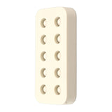 Wax Queen Grafting Cups Silicone Mold Beekeeping Beeswax Queen Cell Cups Making Mold 2 Rows 96x48x14mm