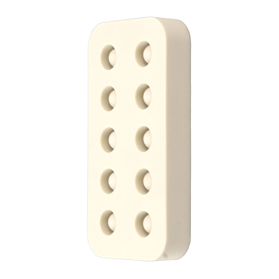 Wax Queen Grafting Cups Silicone Mold Beekeeping Beeswax Queen Cell Cups Making Mold 2 Rows 96x48x14mm