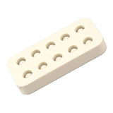 Wax Queen Grafting Cups Silicone Mold Beekeeping Beeswax Queen Cell Cups Making Mold 2 Rows 96x48x14mm