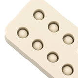 Wax Queen Grafting Cups Silicone Mold Beekeeping Beeswax Queen Cell Cups Making Mold 2 Rows 96x48x14mm - Extra Image