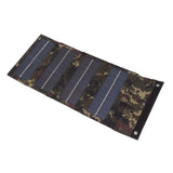 40W 4 Fold Solar Panel Charging Bag Folding Bag Foldable Monocrystalline Solar Panel Charger for Outdoor Camping Hiking Emergency Charging Camouflage