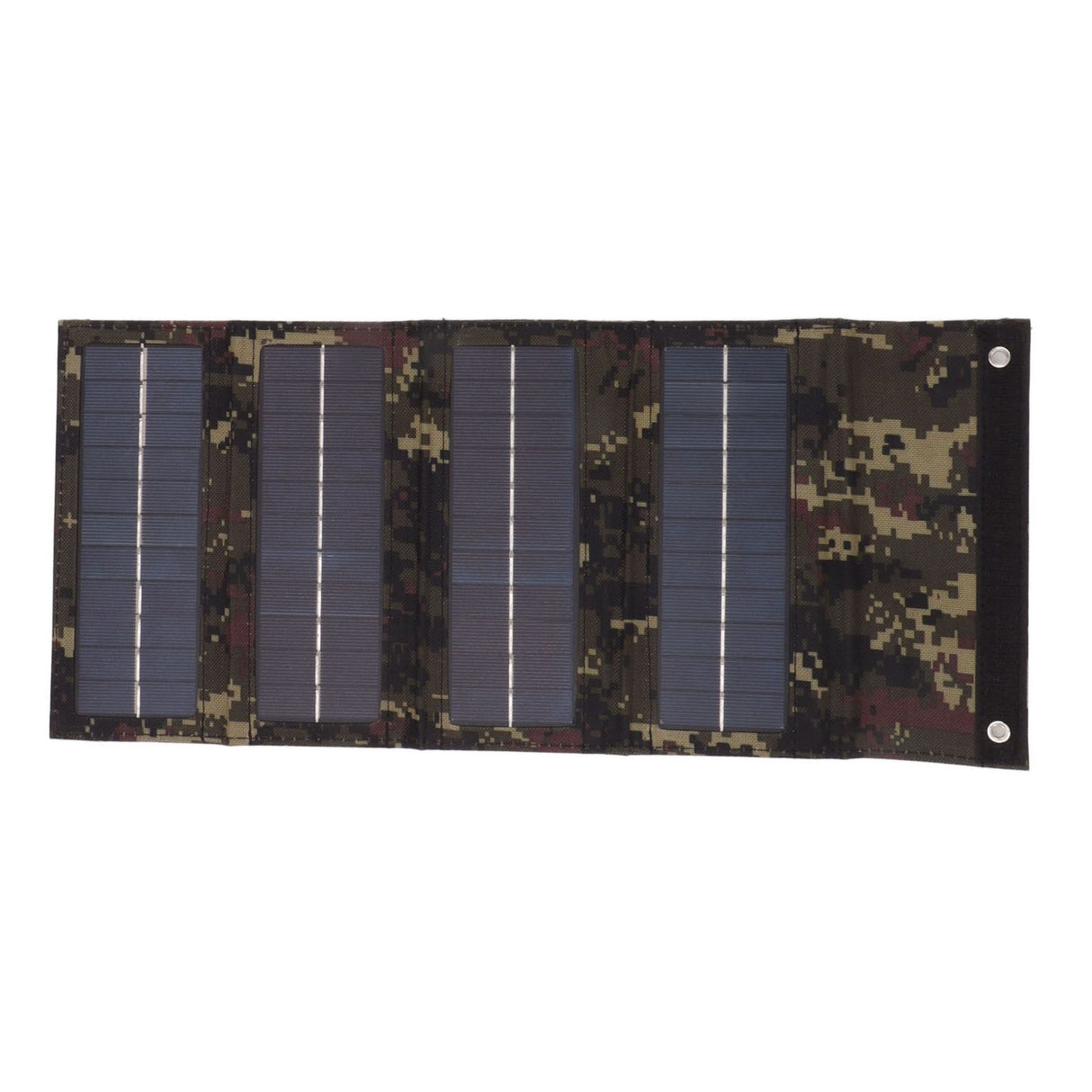 40W 4 Fold Solar Panel Charging Bag Folding Bag Foldable Monocrystalline Solar Panel Charger for Outdoor Camping Hiking Emergency Charging Camouflage