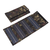40W 4 Fold Solar Panel Charging Bag Folding Bag Foldable Monocrystalline Solar Panel Charger for Outdoor Camping Hiking Emergency Charging Camouflage