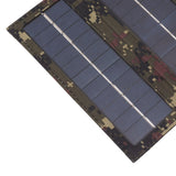 40W 4 Fold Solar Panel Charging Bag Folding Bag Foldable Monocrystalline Solar Panel Charger for Outdoor Camping Hiking Emergency Charging Camouflage