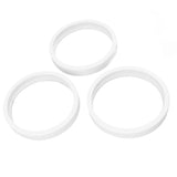 3PCS Pool Cleaner Tire C10 Pool Cleaner Rubber Tire Replacement for 180 280 360 380 White - Side View