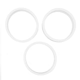 3PCS Pool Cleaner Tire C10 Pool Cleaner Rubber Tire Replacement for 180 280 360 380 White - 45-Degree Angle