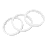 3PCS Pool Cleaner Tire C10 Pool Cleaner Rubber Tire Replacement for 180 280 360 380 White - Low Angle