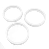 3PCS Pool Cleaner Tire C10 Pool Cleaner Rubber Tire Replacement for 180 280 360 380 White