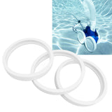 3PCS Pool Cleaner Tire C10 Pool Cleaner Rubber Tire Replacement for 180 280 360 380 White