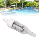 48 080 In Line Filter Assembly with D15 Pool Cleaner Hose Nut Pool Cleaner Replacement Parts - Extra Image
