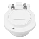 GW9530 Free Rotation Pool Vacuum Lock Safety Wall Fitting Replacement with G1 1/2 External Thread for Zodiac for Hayward Pool Cleaner - Rear View