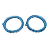 2Pcs 896584000 143 Blue Front Tire Kit with Super Hump for Pool Cleaner Replacement Parts - Side View