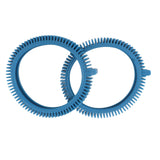 2Pcs 896584000 143 Blue Front Tire Kit with Super Hump for Pool Cleaner Replacement Parts