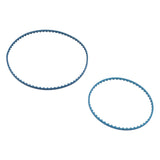 2Pcs Automatic Pool Cleaner Belt Replacement Light Weight Drive Belt Rubber Drive Track Belt for Polaris 9 100 1017 - Side View