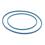 2Pcs Automatic Pool Cleaner Belt Replacement Light Weight Drive Belt Rubber Drive Track Belt for Polaris 9 100 1017 - 45-Degree Angle