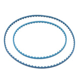 2Pcs Automatic Pool Cleaner Belt Replacement Light Weight Drive Belt Rubber Drive Track Belt for Polaris 9 100 1017 - Rear View