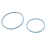 2Pcs Automatic Pool Cleaner Belt Replacement Light Weight Drive Belt Rubber Drive Track Belt for Polaris 9 100 1017