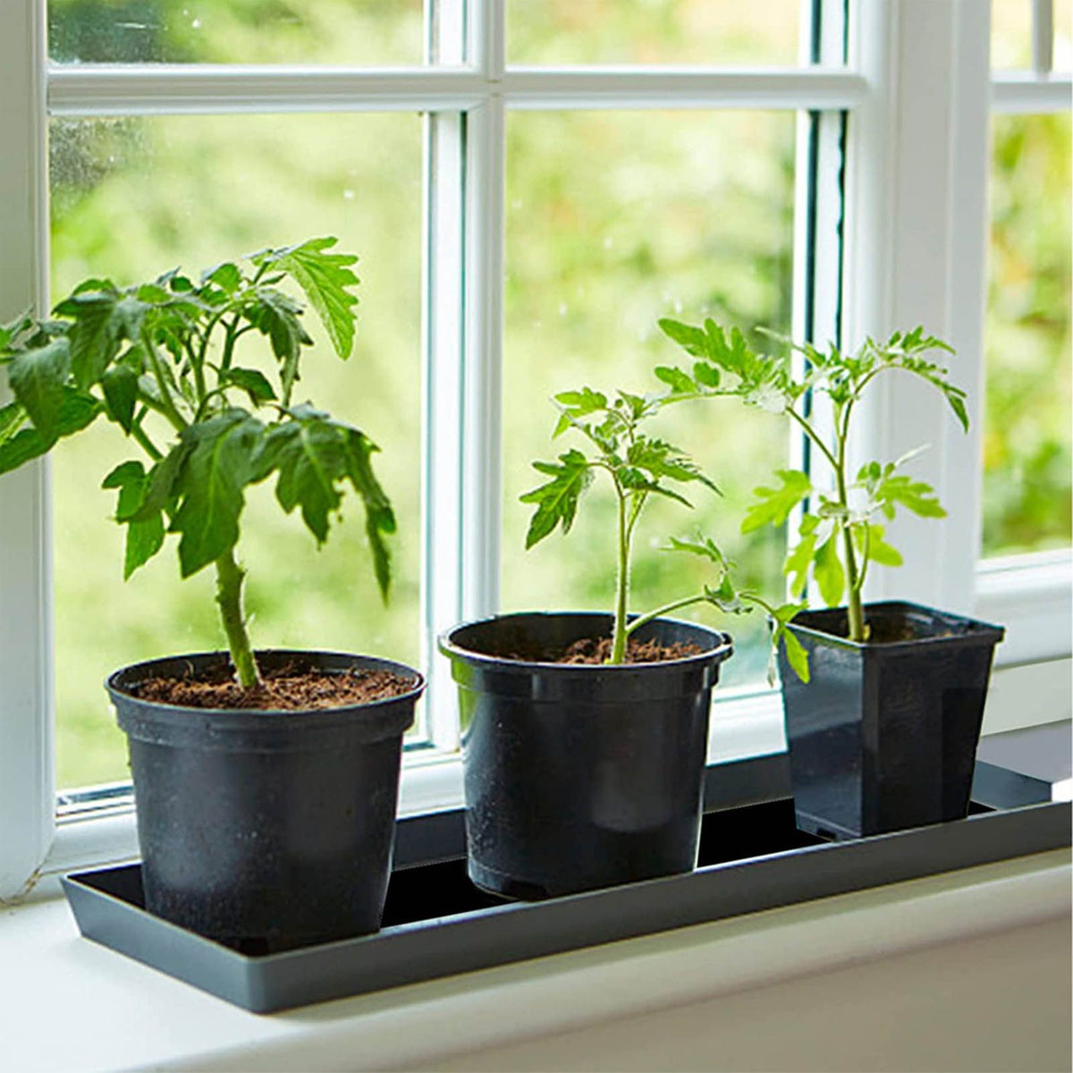 Plant Watering Mat Automatic Self Watering Mat Felt Capillary Mat Black for Garden Patio