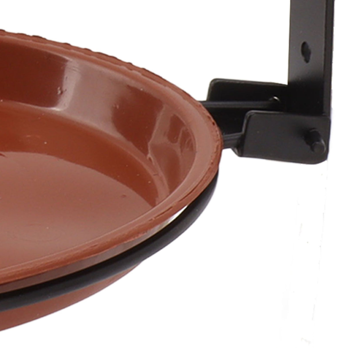 Tree Mounted Bird Feeder Tree Mounted Bird Bath Bowl with Heavy Duty Metal Ring for Backyard Terrace 2 Pot and 2 Bracket