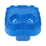 Hot Tub Table Tray with Drain Holes Anti Slip Adjustable Hot Tub Side Table for Swimming Pools SPA Bathtub Blue