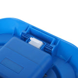 Hot Tub Table Tray with Drain Holes Anti Slip Adjustable Hot Tub Side Table for Swimming Pools SPA Bathtub Blue