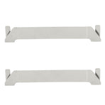 2pcs Stainless Steel Griddle Spatula Holder Griddle Tool Holder Barbecue Tool Hold Rack Griddle Accessories