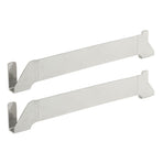 2pcs Stainless Steel Griddle Spatula Holder Griddle Tool Holder Barbecue Tool Hold Rack Griddle Accessories