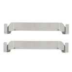 2pcs Stainless Steel Griddle Spatula Holder Griddle Tool Holder Barbecue Tool Hold Rack Griddle Accessories