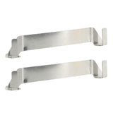 2pcs Stainless Steel Griddle Spatula Holder Griddle Tool Holder Barbecue Tool Hold Rack Griddle Accessories