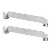 2pcs Stainless Steel Griddle Spatula Holder Griddle Tool Holder Barbecue Tool Hold Rack Griddle Accessories