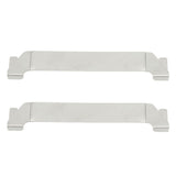 2pcs Stainless Steel Griddle Spatula Holder Griddle Tool Holder Barbecue Tool Hold Rack Griddle Accessories