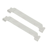 2pcs Stainless Steel Griddle Spatula Holder Griddle Tool Holder Barbecue Tool Hold Rack Griddle Accessories