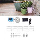 Automatic Watering System Durable Garden Automatic Watering Device Timer Drip Irrigation Kit for Garden Yard Farm 10m Tube