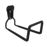 Water Hose Holder Universal Heavy Duty Rust Resistant Metal Garage Wall Hooks for Outdoor Garden Garage - Front View