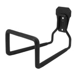 Water Hose Holder Universal Heavy Duty Rust Resistant Metal Garage Wall Hooks for Outdoor Garden Garage - Side View