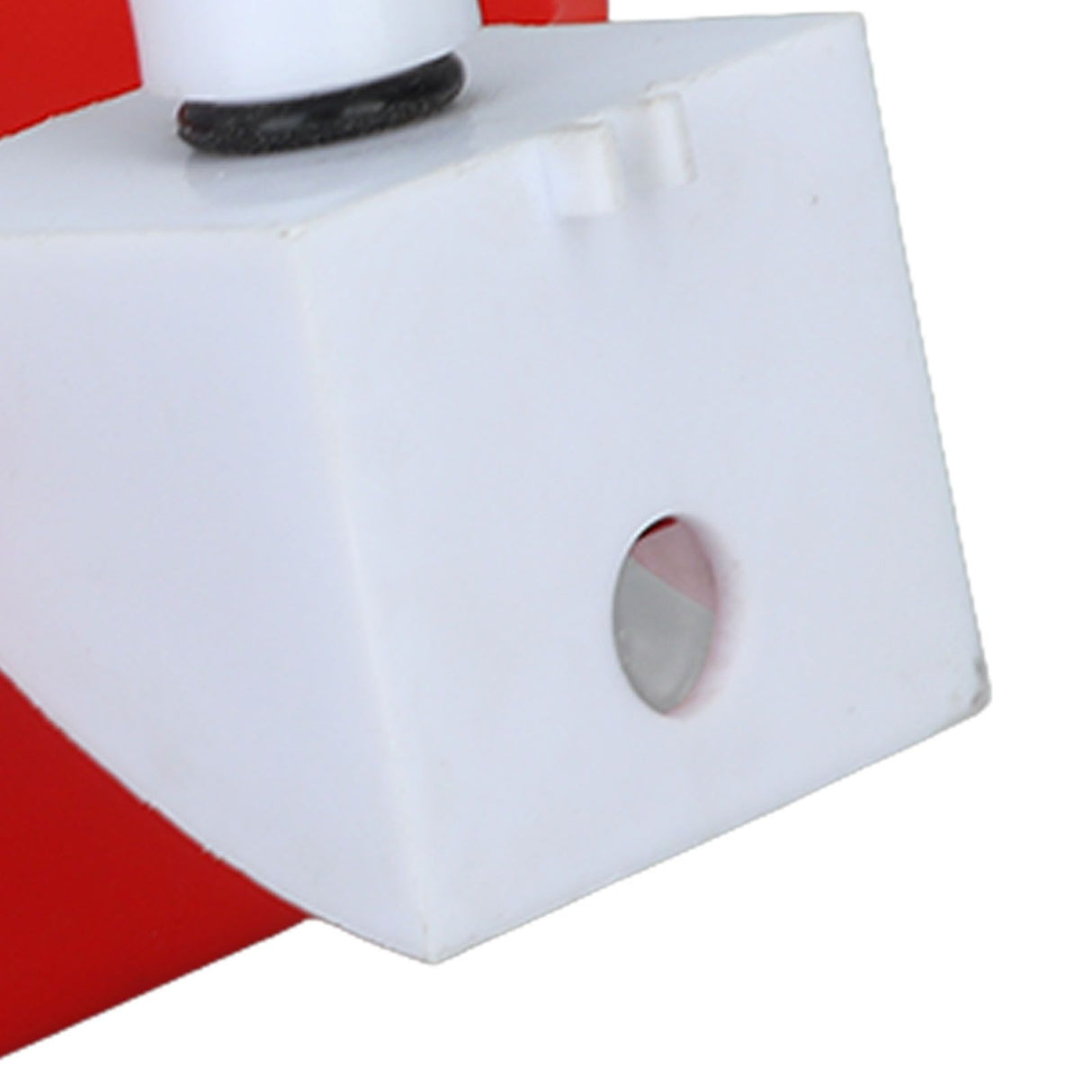4 Set Automatic Poultry Fount Plastic Waterer Bowl with Hose Attachment for Game Bird Universal Red
