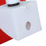4 Set Automatic Poultry Fount Plastic Waterer Bowl with Hose Attachment for Game Bird Universal Red