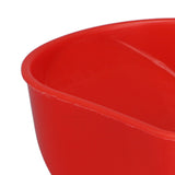 4 Set Automatic Poultry Fount Plastic Waterer Bowl with Hose Attachment for Game Bird Universal Red - Extra Image