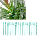 300Pcs Green Zip Garden Soft Tie 13cm Length Reusable Support Soft Wire Vine Zip Garden Tie Set - Extra Image