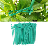 300Pcs Green Zip Garden Soft Tie 13cm Length Reusable Support Soft Wire Vine Zip Garden Tie Set - Extra Image