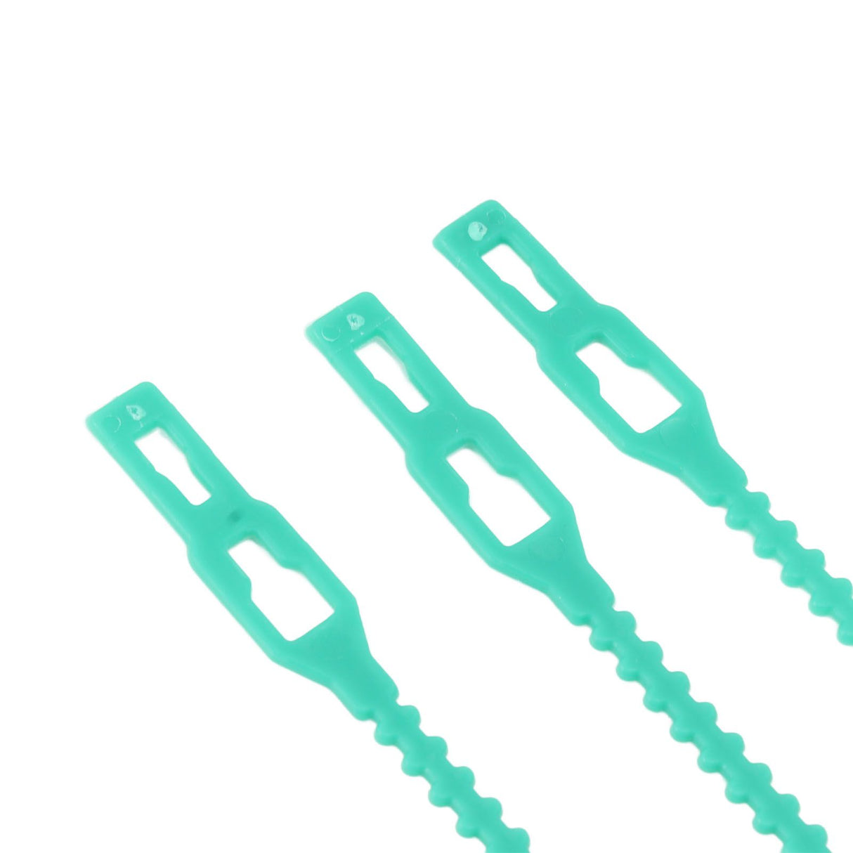 300Pcs Green Zip Garden Soft Tie 13cm Length Reusable Support Soft Wire Vine Zip Garden Tie Set