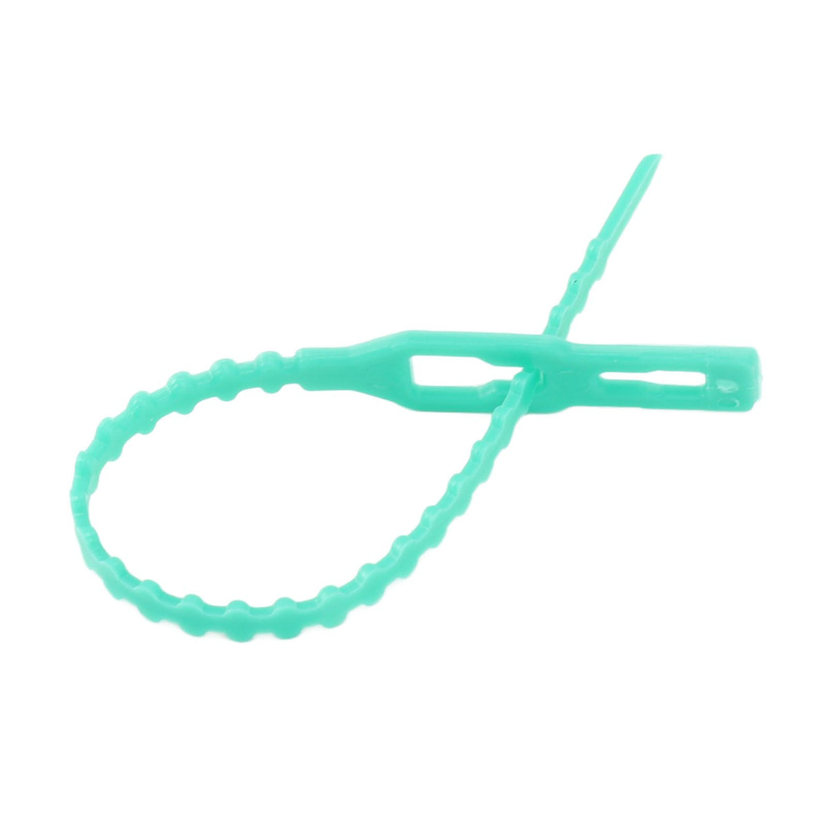 300Pcs Green Zip Garden Soft Tie 13cm Length Reusable Support Soft Wire Vine Zip Garden Tie Set