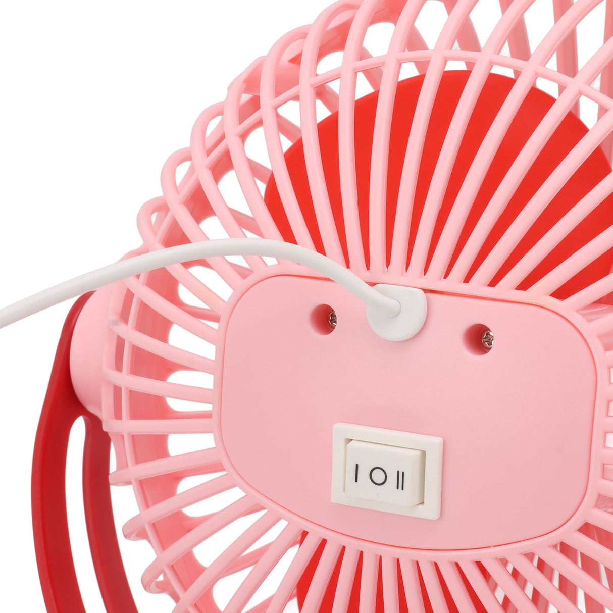10W Monocrystalline Silicon Solar Ventilator Brushless Double Sided Rotation Solar Panel Powered Portable Cooling Fan for RV Travel Pet Pink